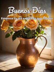 Buenos días mi amor lindo para celular