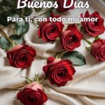 buenos días para ti, con todo mi amor