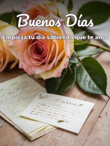 Buenos días mi amor para celular