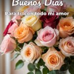 buenos días para ti, con todo mi amor