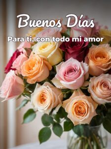 Buenos días mi amor para Facebook