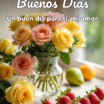 buenos días un buen día para ti, mi amor