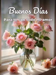Buenos días mi amor para WhatsApp