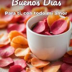 buenos días para ti, con todo mi amor