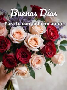 Buenos días mi bello amor para mi amor