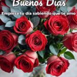 buenos días empieza tu día sabiendo que te amo