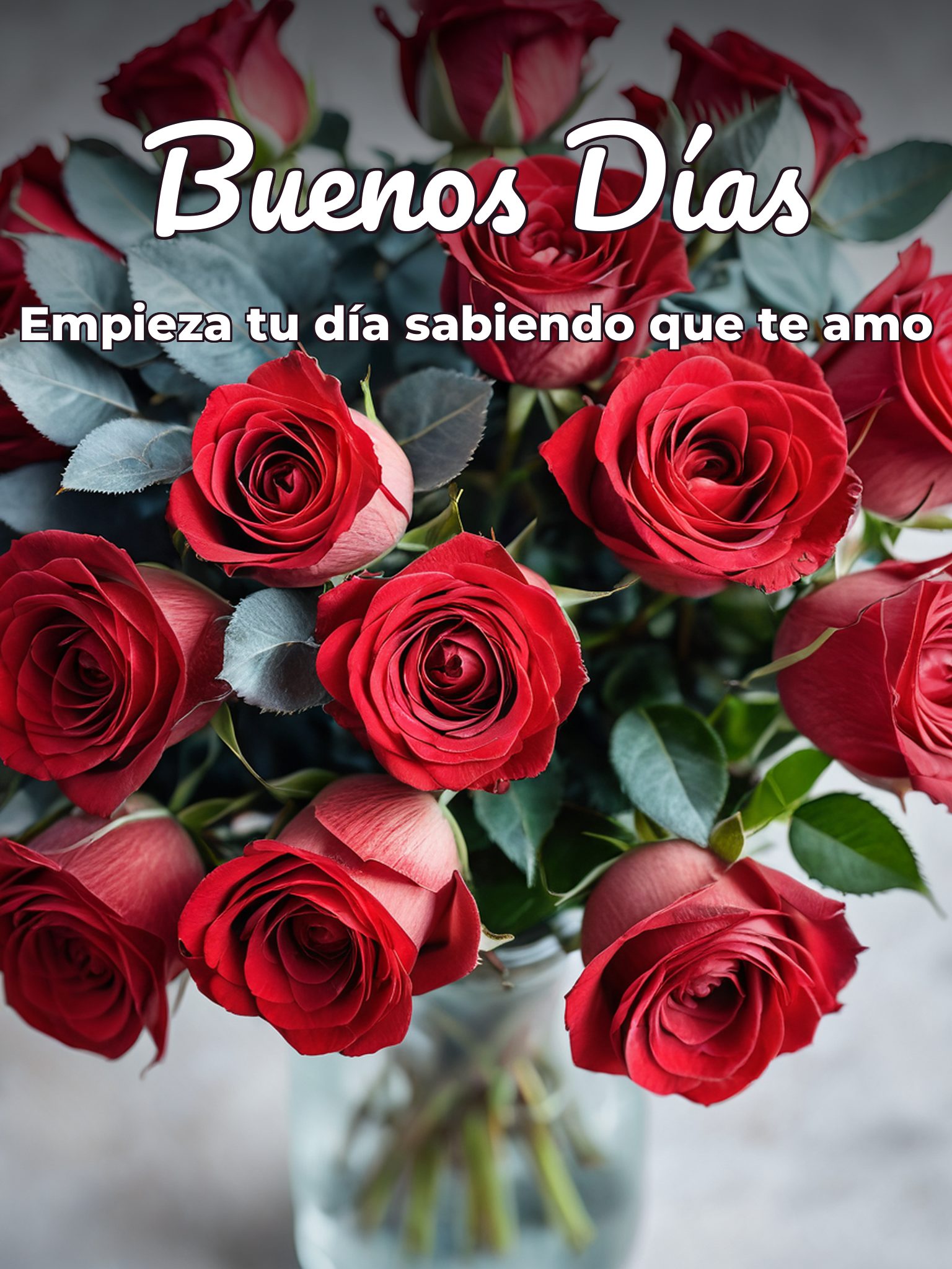 Buenos días mi bello amor para una amiga