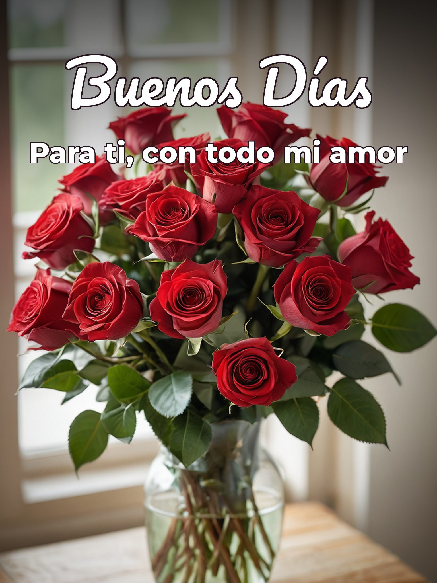 Buenos días mi bello amor para WhatsApp