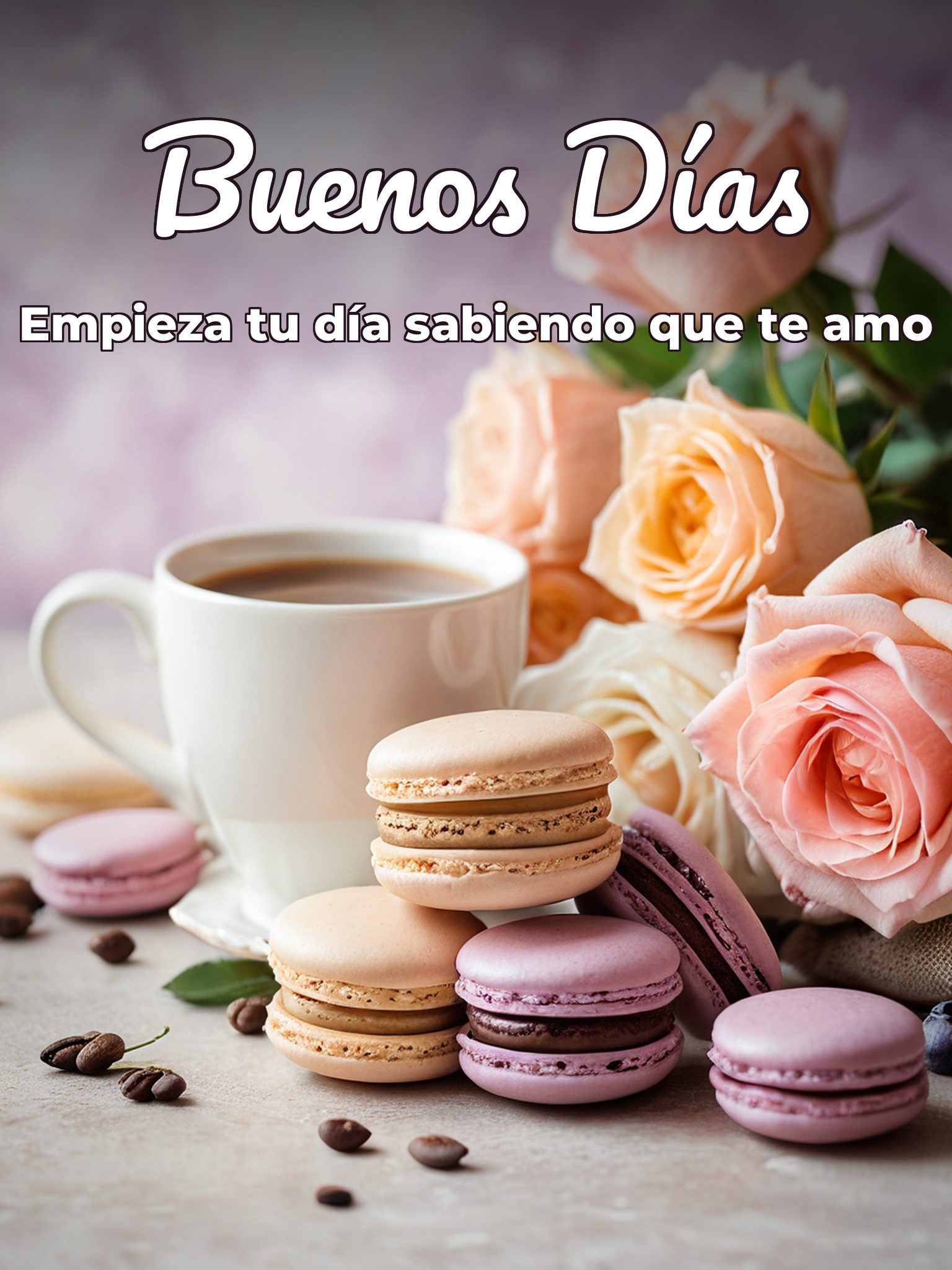Buenos días mi gran amor para Facebook