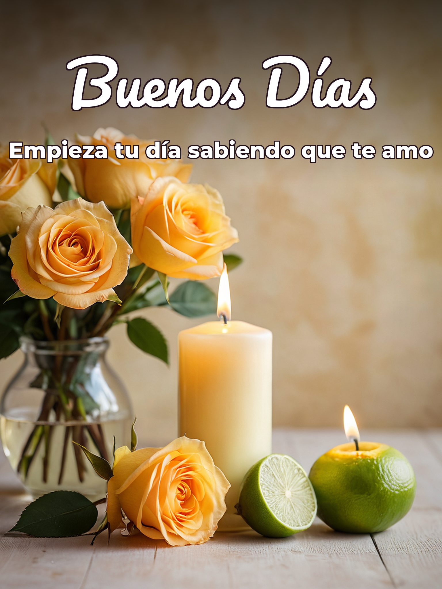 Buenos días mi gran amor para mi amor