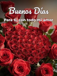 Buenos días mi hermosa mujer para mi amor