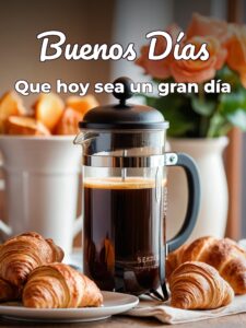 Buenos días mi hermosa mujer para una amiga