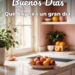 buenos días que hoy sea un gran día