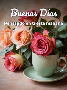 Buenos días mi novia para mi amor