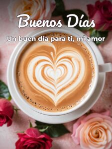 Buenos días mi novia para WhatsApp