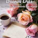 buenos días empieza tu día sabiendo que te amo