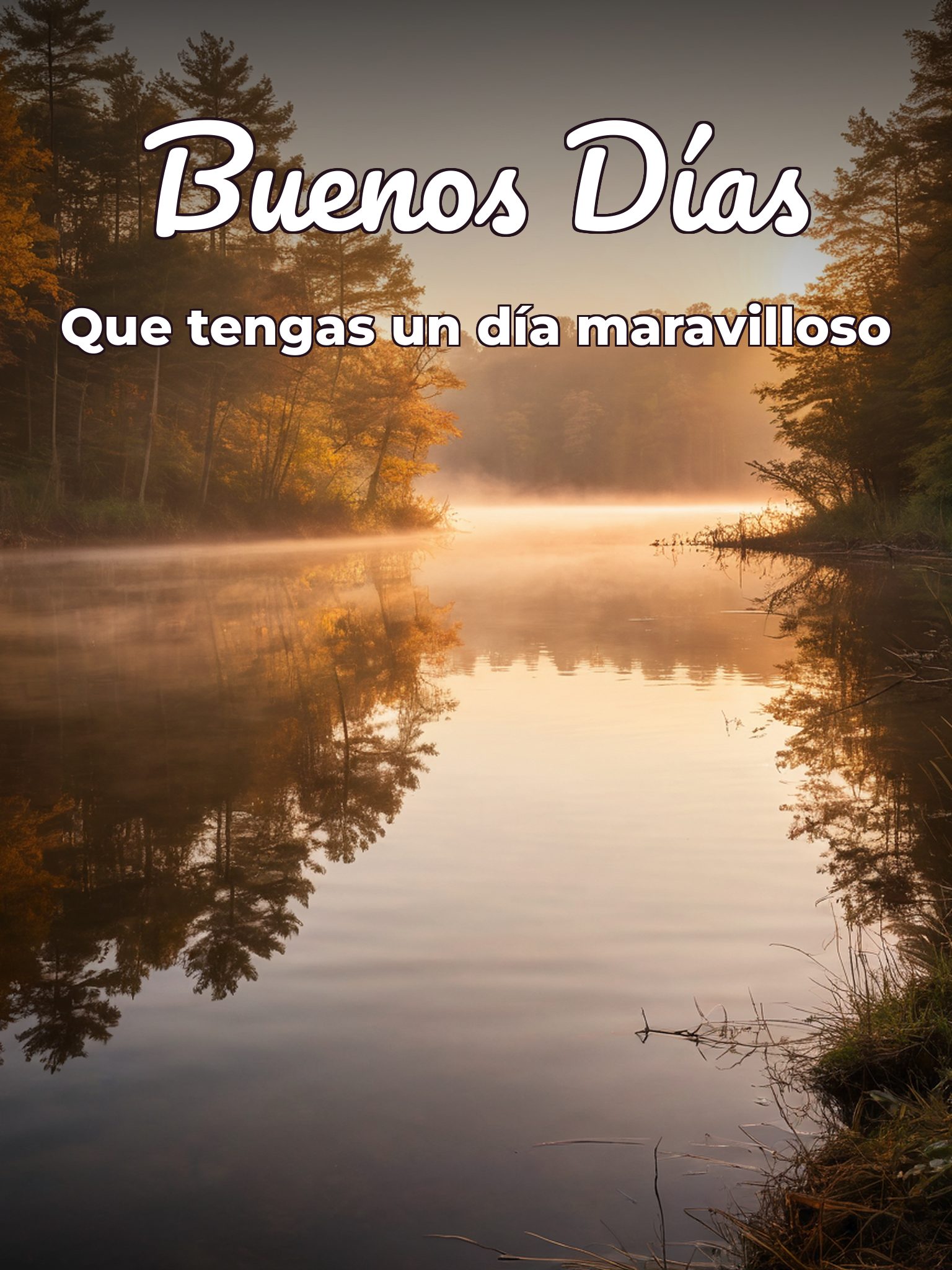 Buenos días mi todo para una amiga