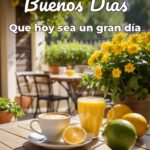 buenos días que hoy sea un gran día