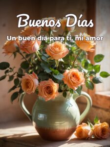Buenos días mi vida para mi amor