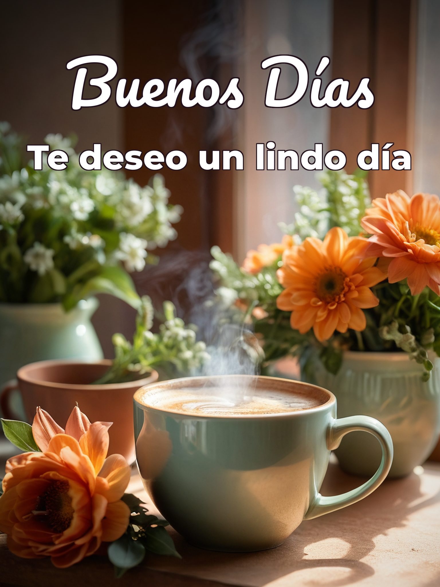 Buenos días mi vida para WhatsApp