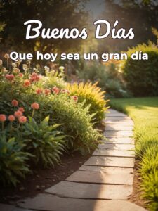 Buenos días para celular