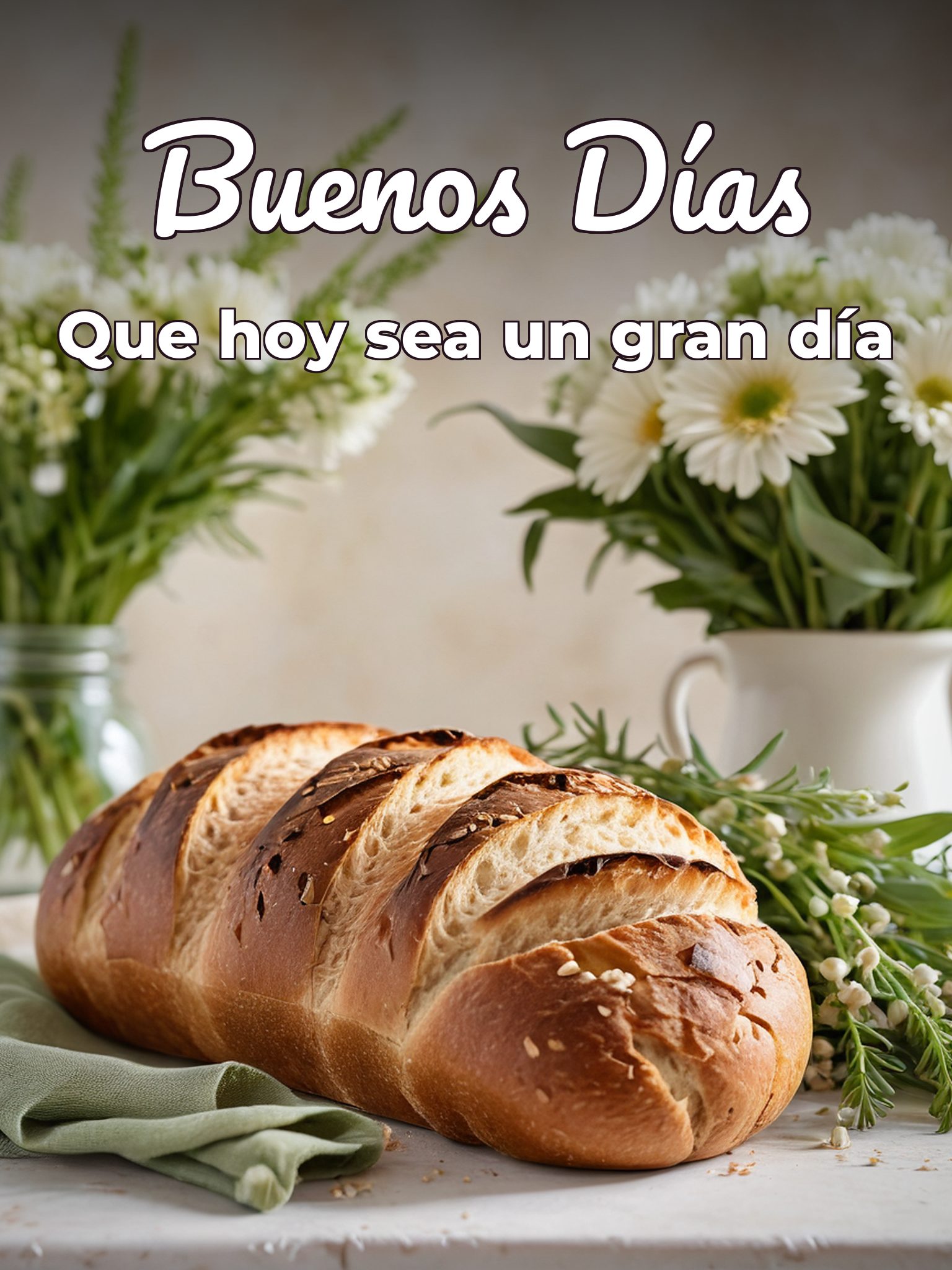 Buenos días para conquistar para una amiga