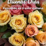 buenos días pensando en ti esta mañana