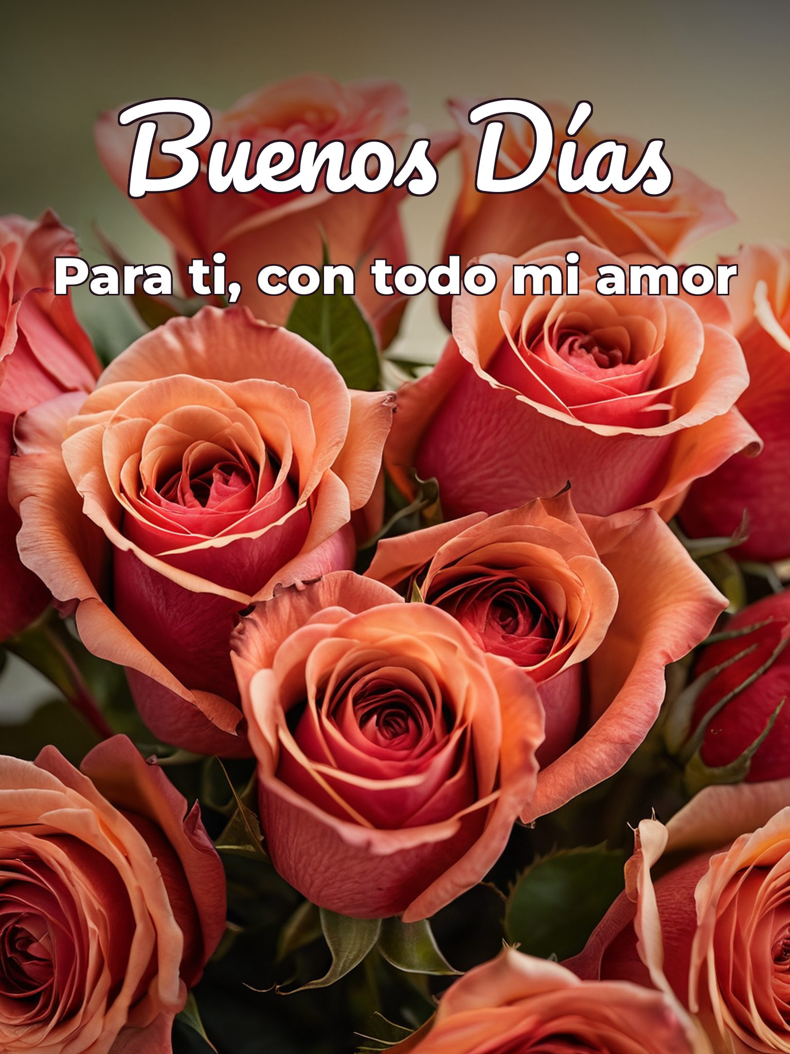 Buenos días para enamorar para Facebook