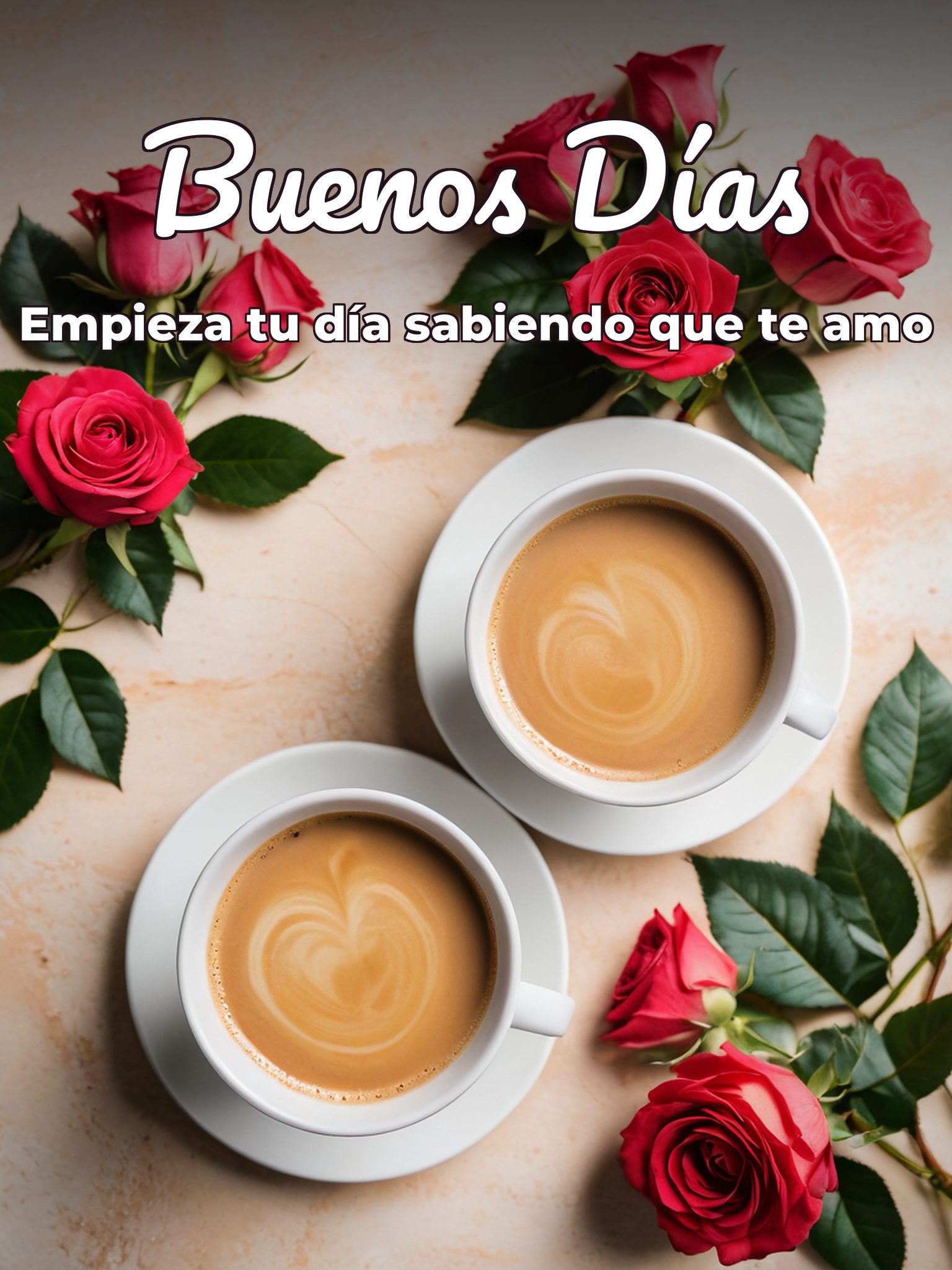 Buenos días para enamorar para una amiga
