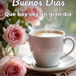 buenos días que hoy sea un gran día