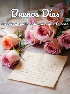 Buenos días para mi amor