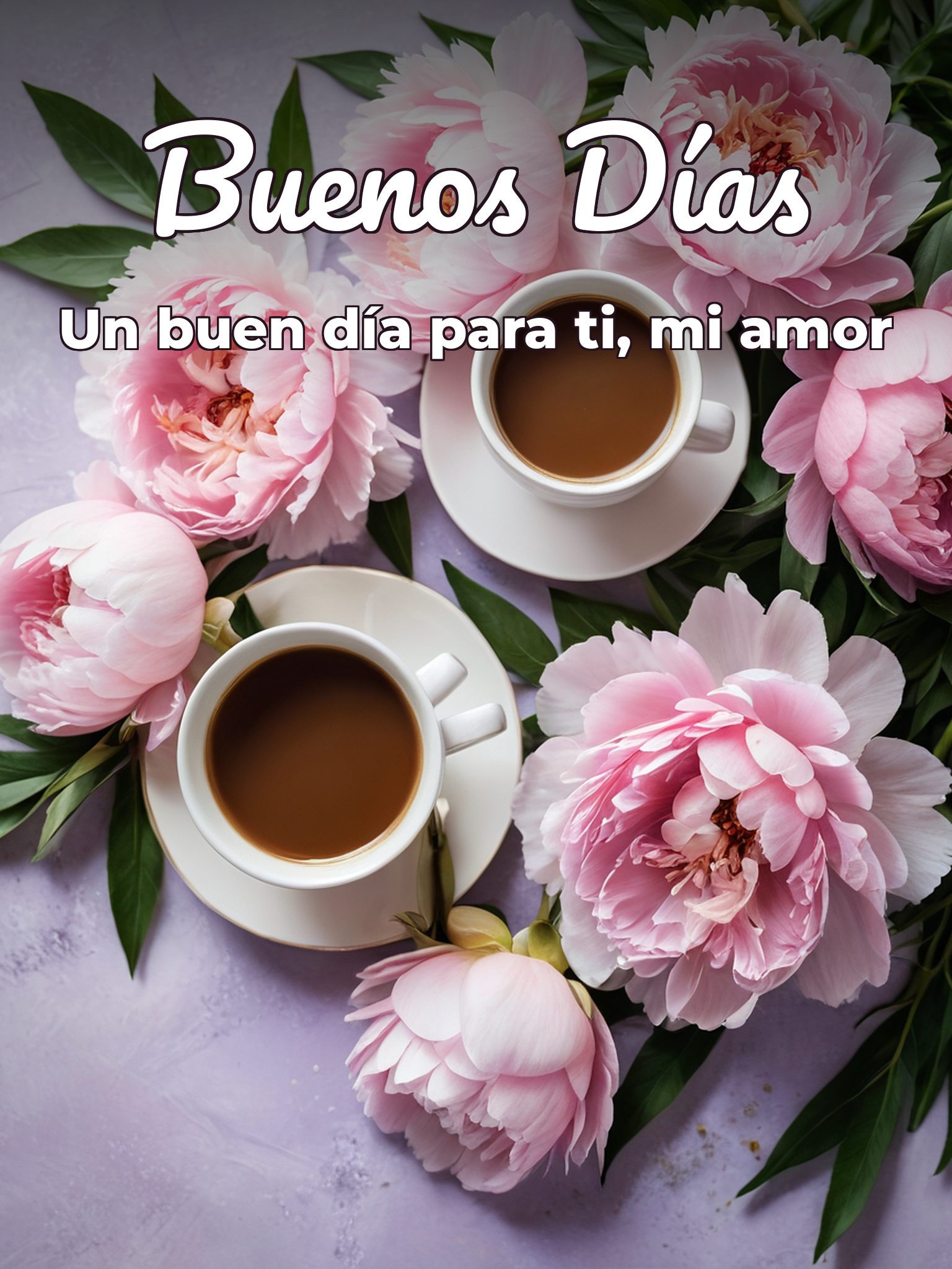 Buenos días para mi amor para celular