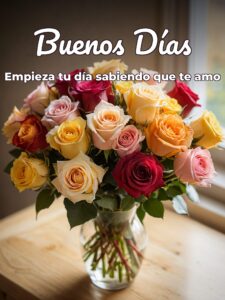 Buenos días para mi amor para Facebook