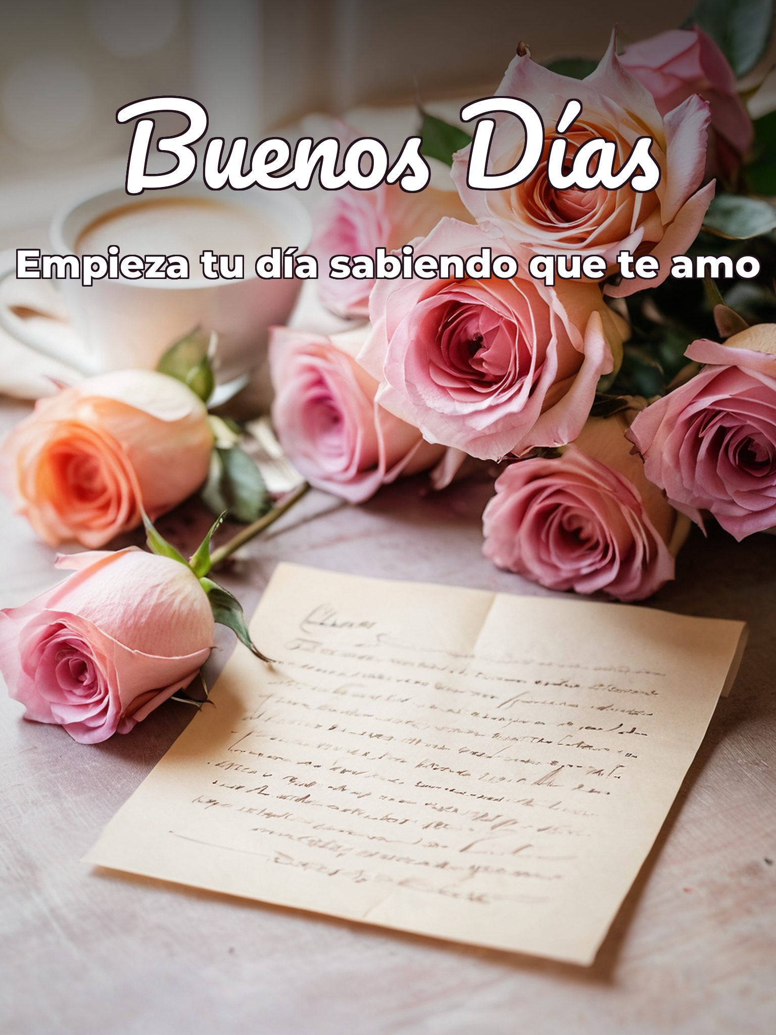 Buenos días para mi amor