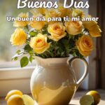 buenos días un buen día para ti, mi amor