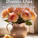 buenos días para ti, con todo mi amor