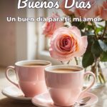 buenos días un buen día para ti, mi amor