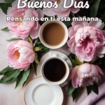 buenos días pensando en ti esta mañana
