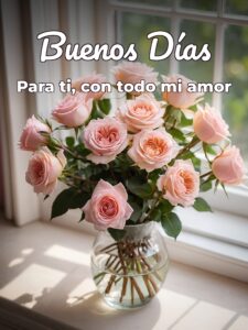 Buenos días para tu amor para WhatsApp
