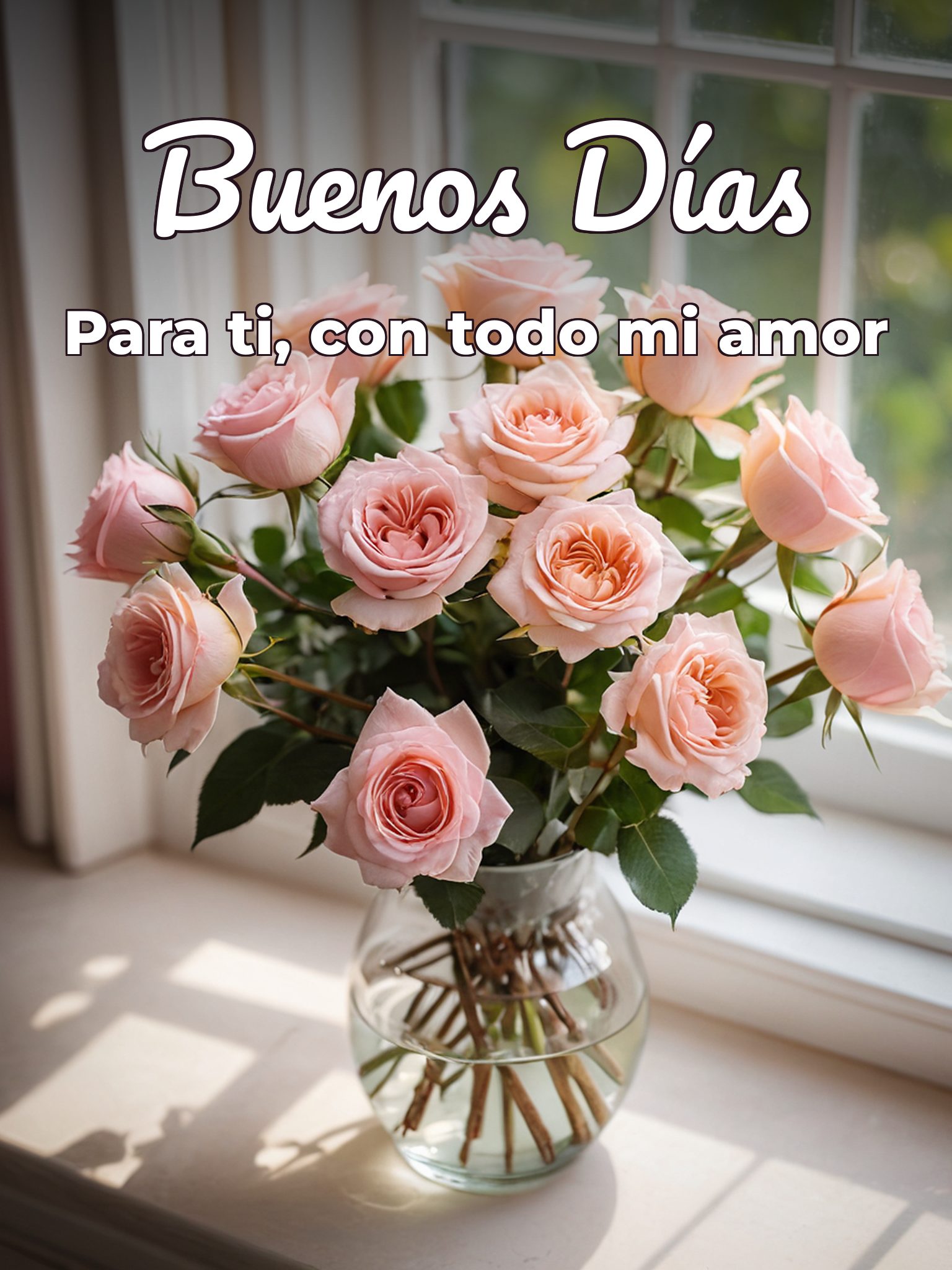 Buenos días para tu amor para WhatsApp