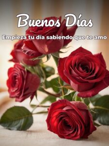 Buenos días para tu novio para mi amor