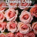buenos días pensando en ti esta mañana