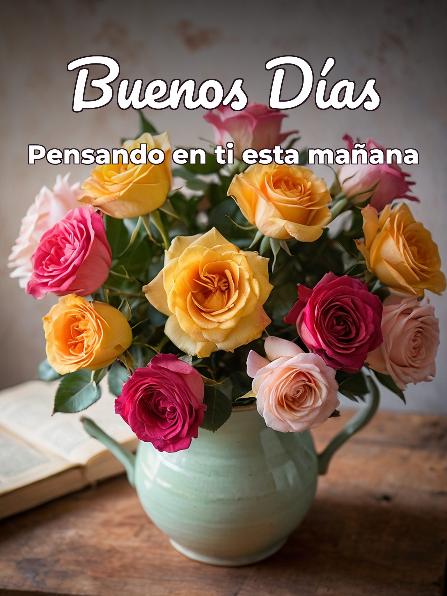 Buenos días para un amor para WhatsApp