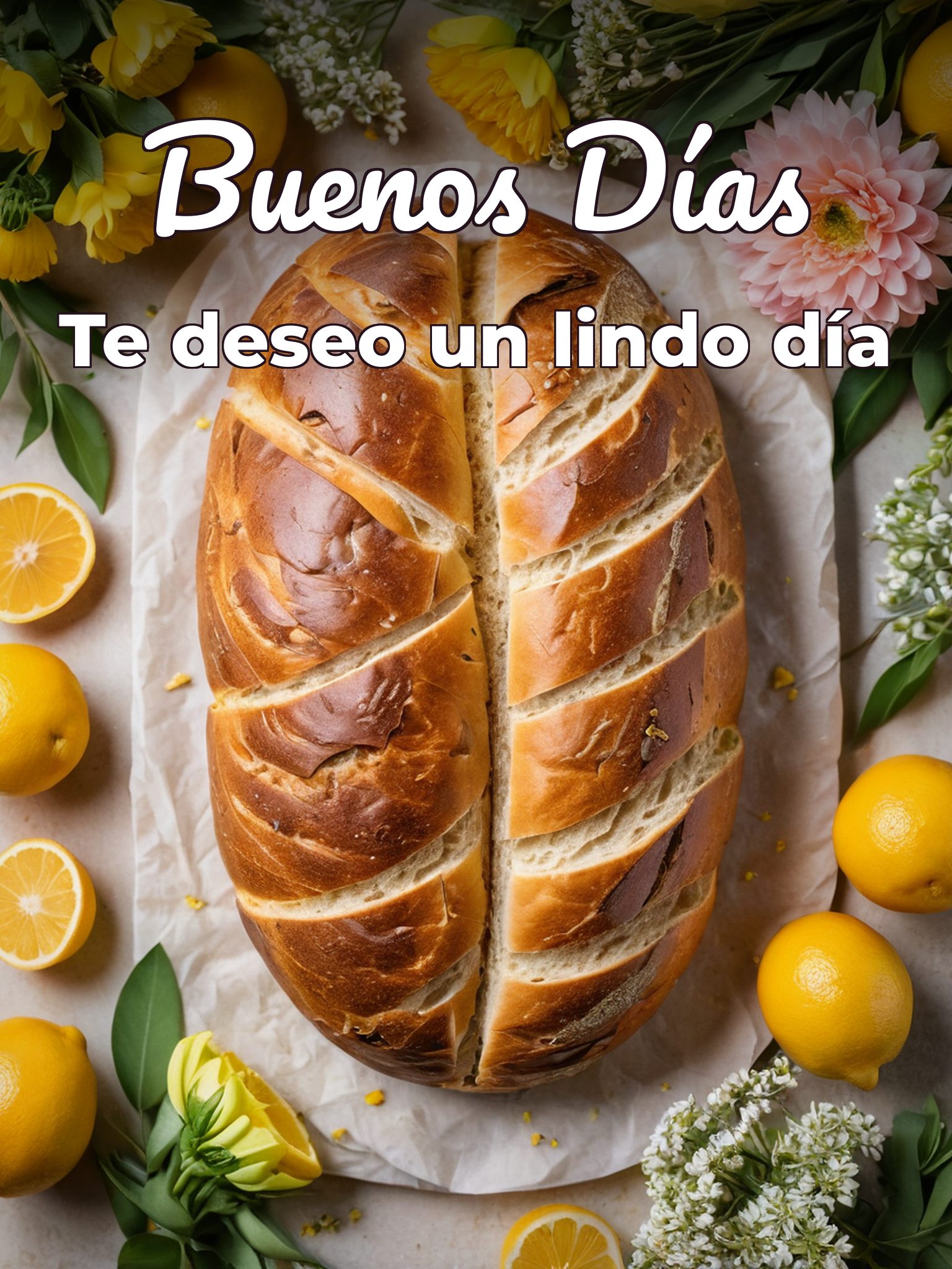 Buenos días para una mujer