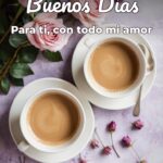 buenos días para ti, con todo mi amor