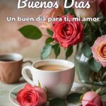 buenos días un buen día para ti, mi amor