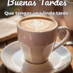 buenas tardes que tengas una linda tarde