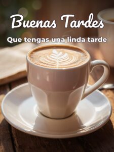Buenos días tardes y noches para WhatsApp celular