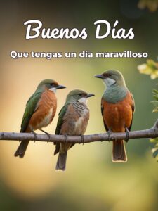 Buenos días vida para WhatsApp
