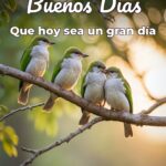 buenos días que hoy sea un gran día